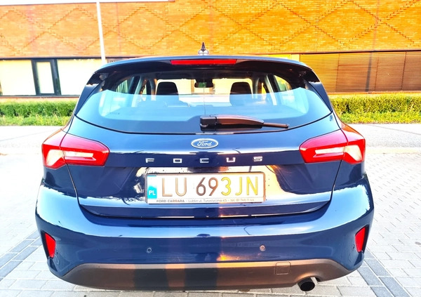 Ford Focus cena 39700 przebieg: 175998, rok produkcji 2019 z Warszawa małe 301